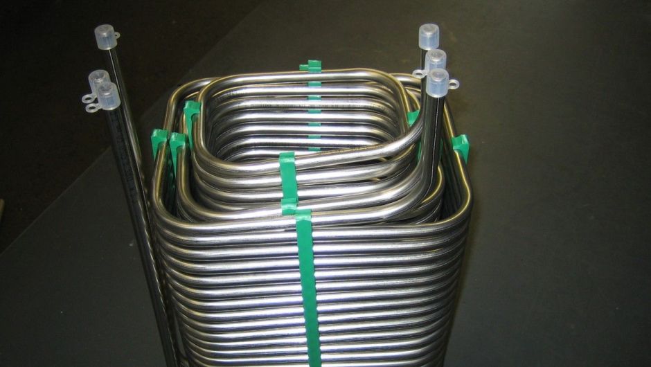 Water cooling coil